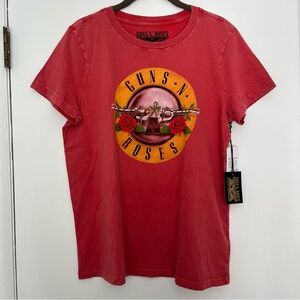 Lucky Brand Red Graphic Tee